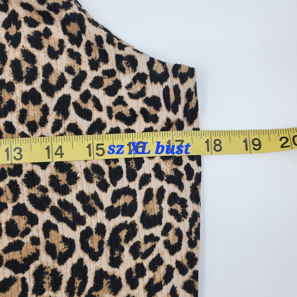 Vibe 2 pc cheetah print tank top and pant. - Picture 10 of 12